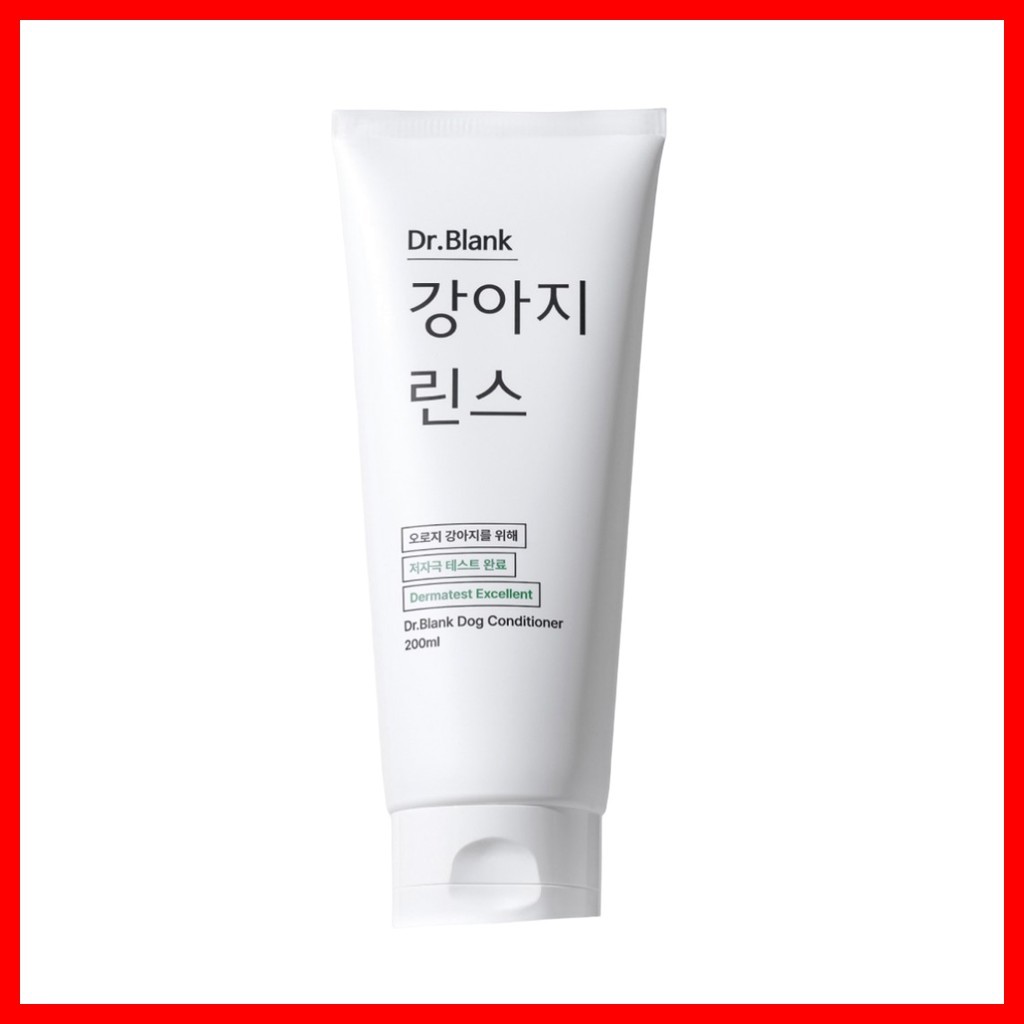 [dr.blank] Condicionador Para Cães , 200ml , 1 Unidade/Coreano/Revestimento Macio/100 % Genuíno Da K-Select