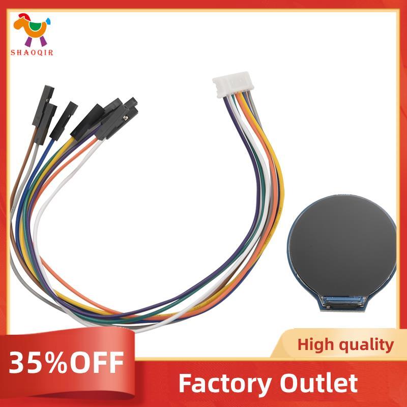 Módulo De Tela LCD Com Display Redondo De 1.28 Polegadas GC9A01 SPI Comunicação RGB 65K Suporte Colorido Para Raspberry