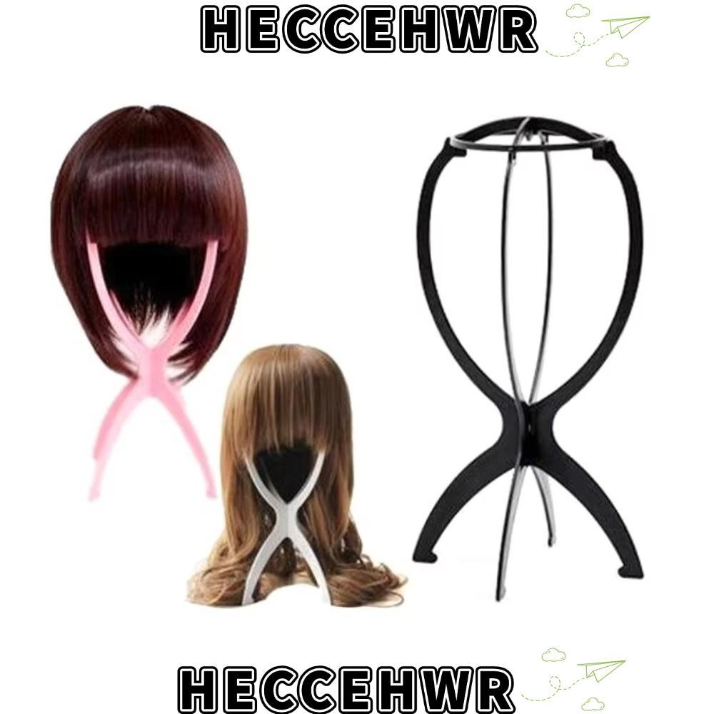 Suporte De Cabeça De Manequim De Plástico HECCEHWR , Peruca Dobrável Portátil Ajustável , Oco