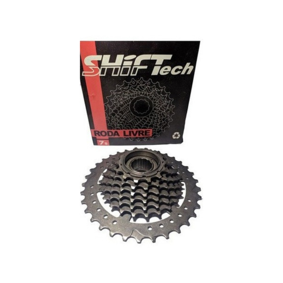 Catraca Roda Livre  Mega Range Index Rosca Shiftech 7v 14-34