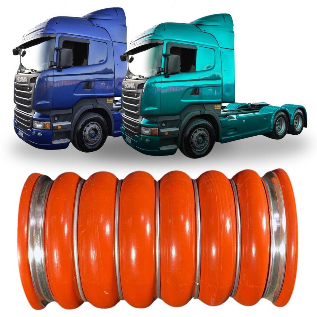 Mangueira Intercooler Para Scania Serie 4 Pgr Onibus Brt Mangote Intercooler Scania
