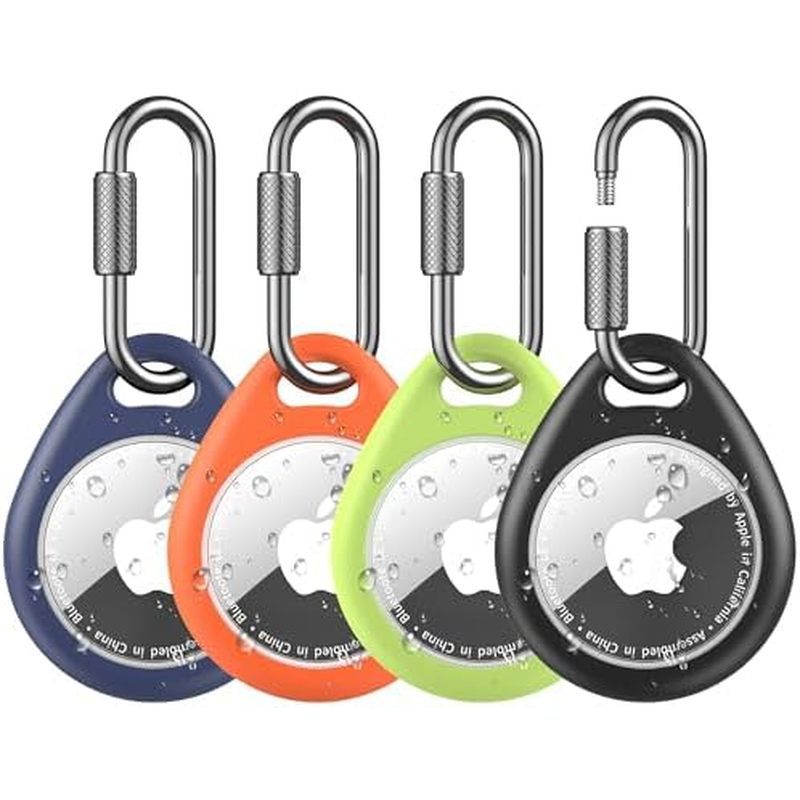 Para Suporte AirTag Apple Air Tags-4 Pacote 2a Geração 1a , Chaveiro Porta-Etiqu