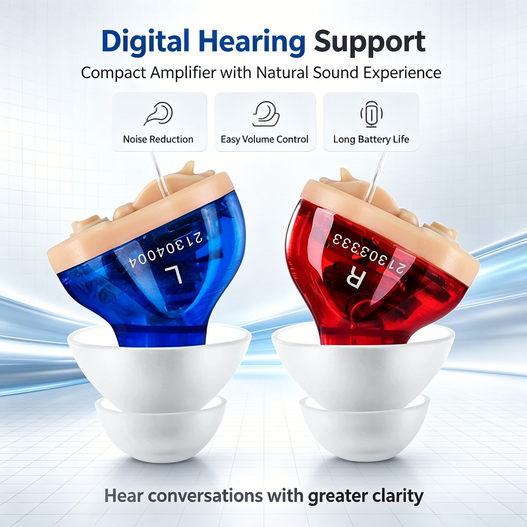 Acessorio Auricular Silicone Macio Aparelho Auditivo Universal Conforto hearing aid A-7410