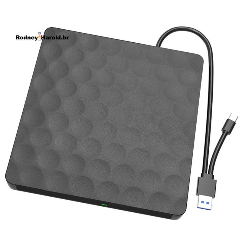 [Entrega Rápida R] Gravador Blu-Ray Móvel Externo USB3.0 TYPE-C De DVD Portátil Suporte Para Unidade 3D 25G 50G Laptops