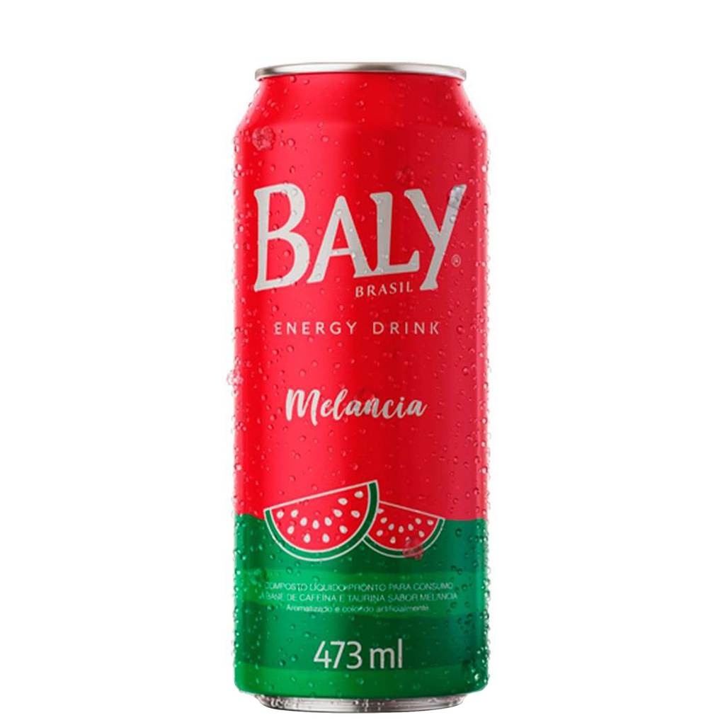 Energético Baly Melancia Lata 473ml