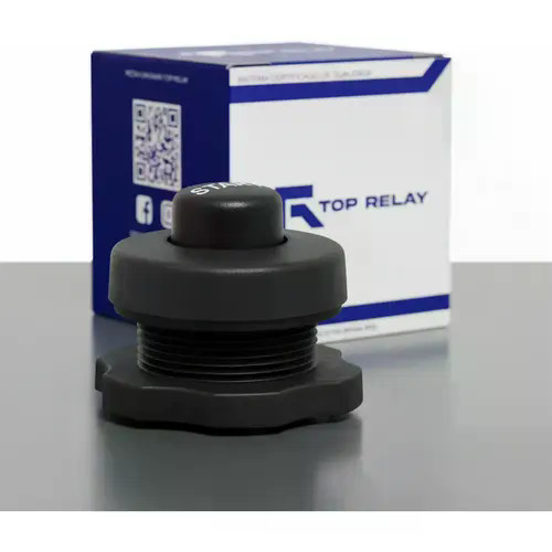 Botão Start Automotivo 12V 24V Partida Motor Universal Ignição Liga Desliga Painel Carro Caminhão TrB19020S
