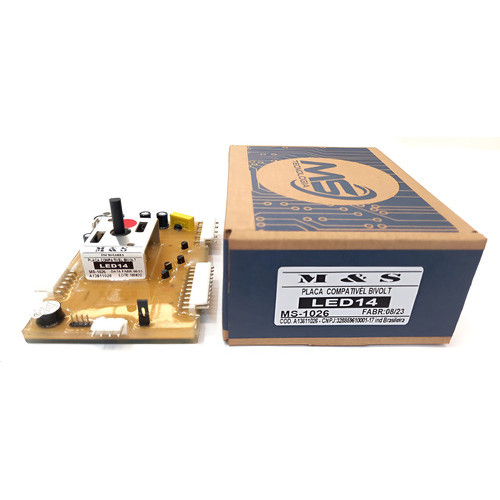 Placa Potência Lavadora Para Electrolux Led14 A13611026 127/220v