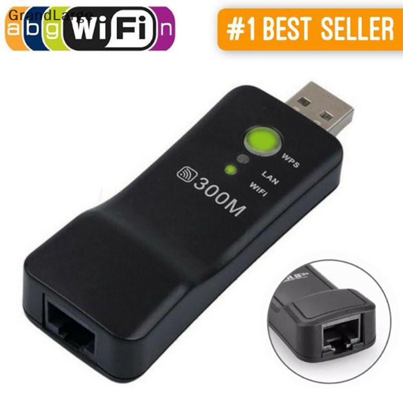 [GrandLarge] Smart TV Para UWA-BR100 Wifi Adaptador LAN USB Sem Fio Repetidor BR