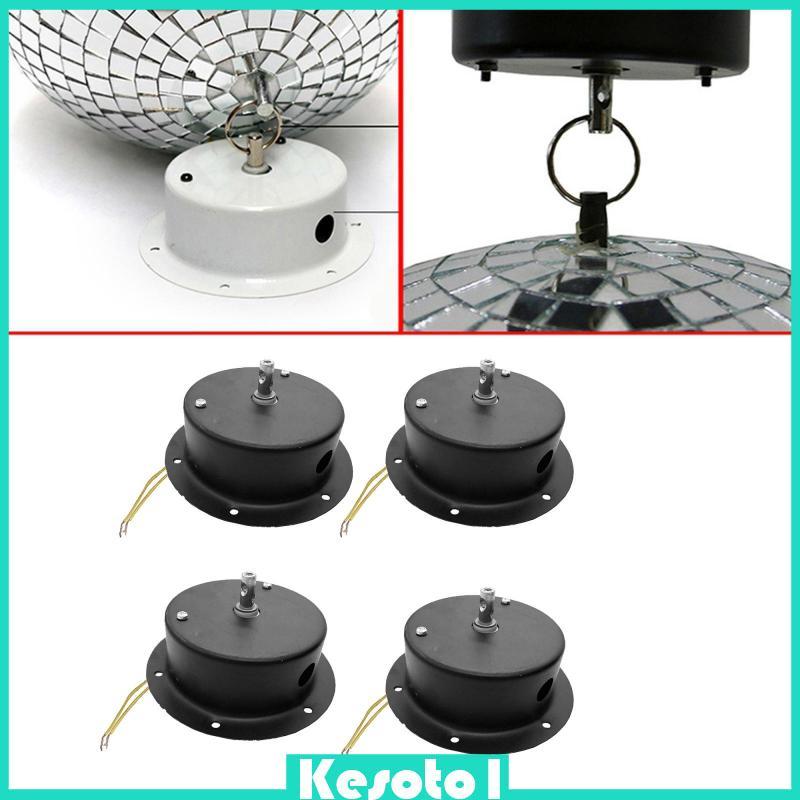 [Brkesoto1] Motor De Bola De Espelho Luz Giratória Para Festa Discoteca Teto Elétrico Material Plástico Adequado DJs Cas