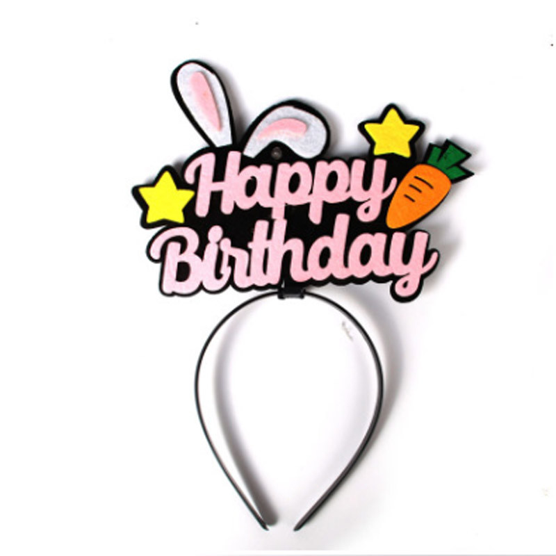 Chapéu de aniversário coroa adulto bebê um ano de idade bolo chapéu influenciador festa luminosa decorações criativas fe
