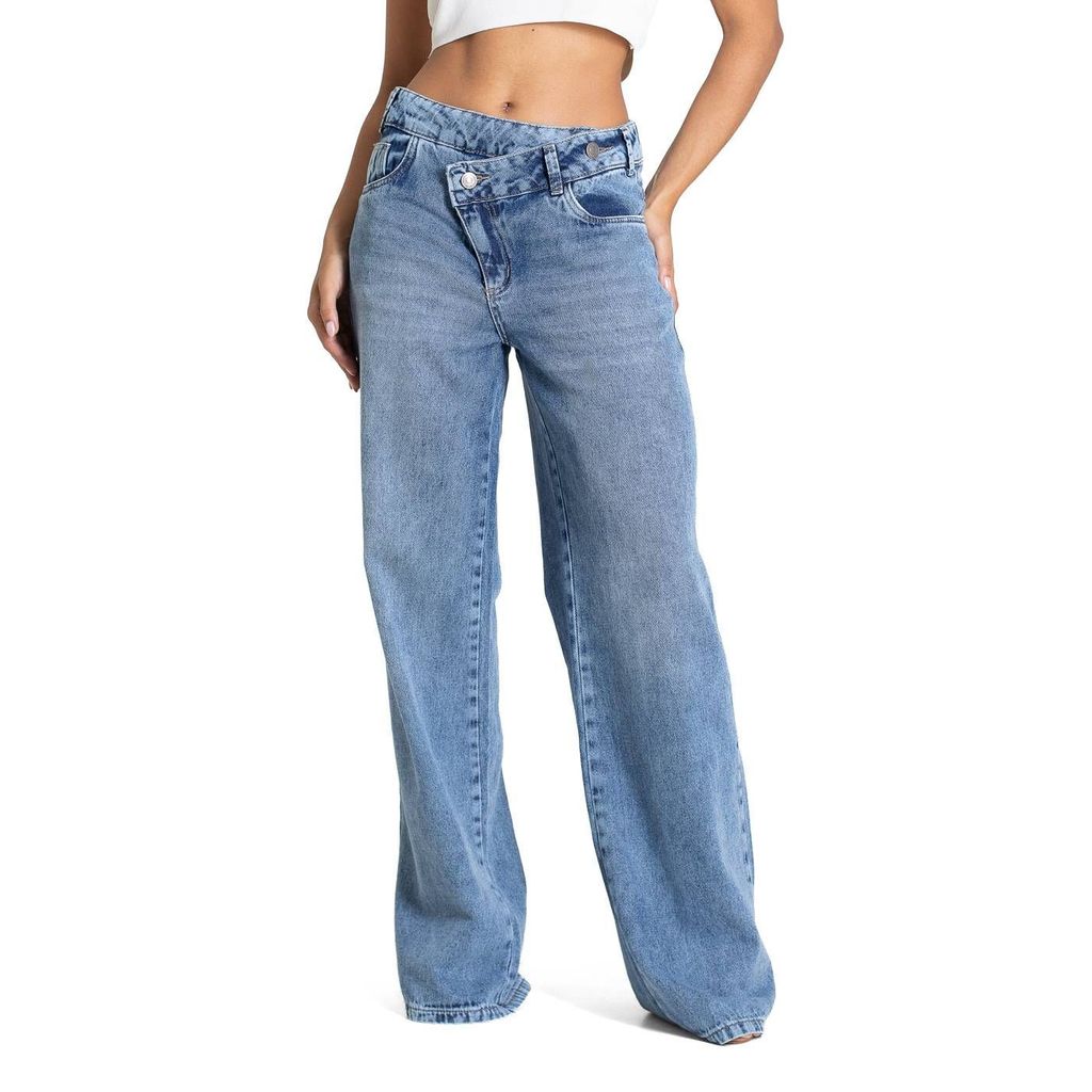 Calça Jeans Sawary Wide Leg - 283304
