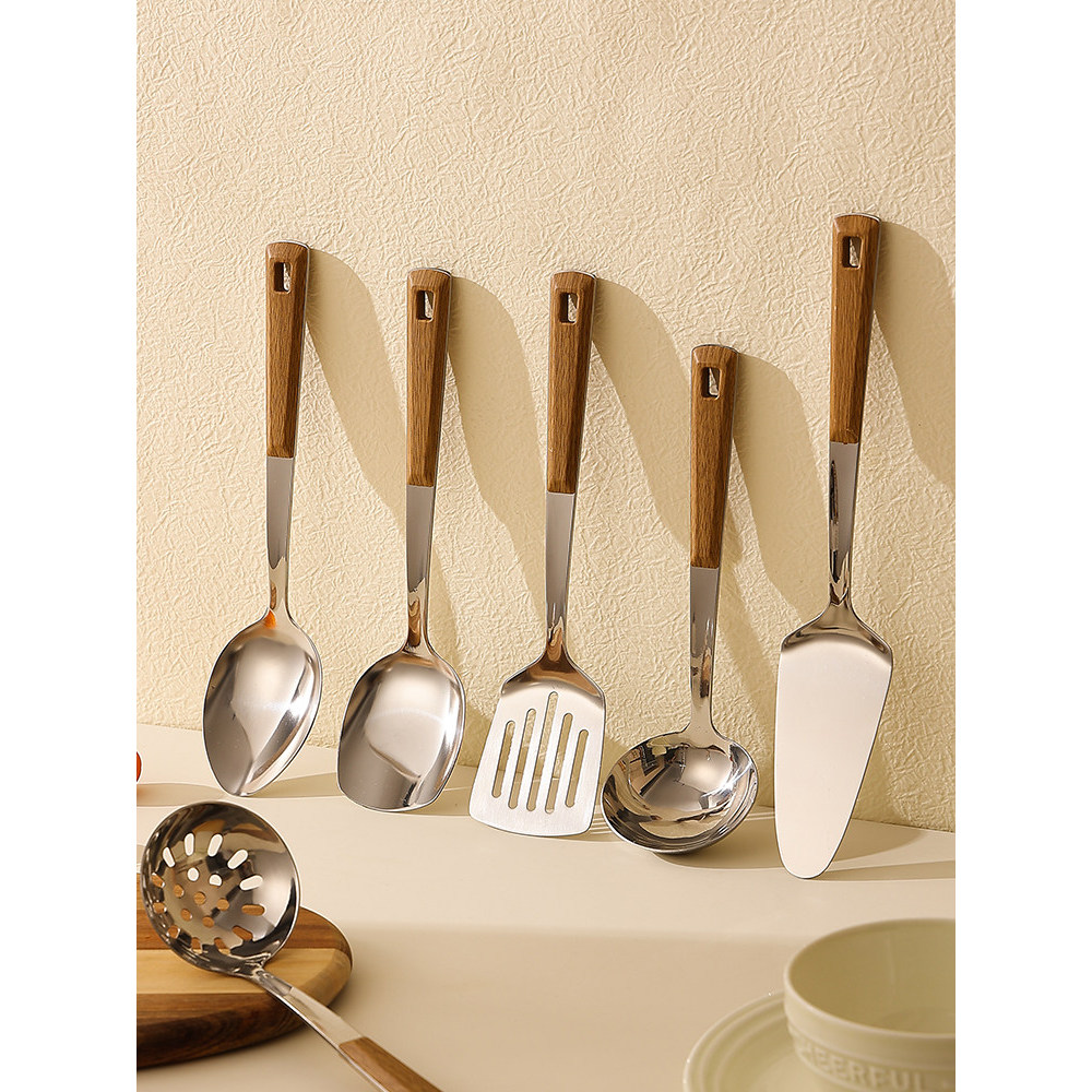 Mini espátula conjunto de utensílios de cozinha domésticos espátula colher espátula de cozinha conjunto completo cozinha