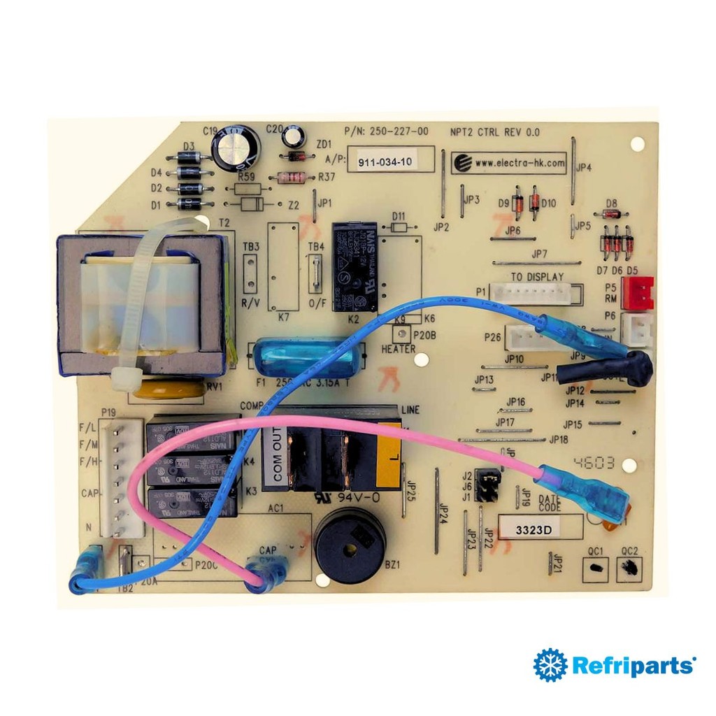 Placa Eletrônica Evaporadora York 331T31002001