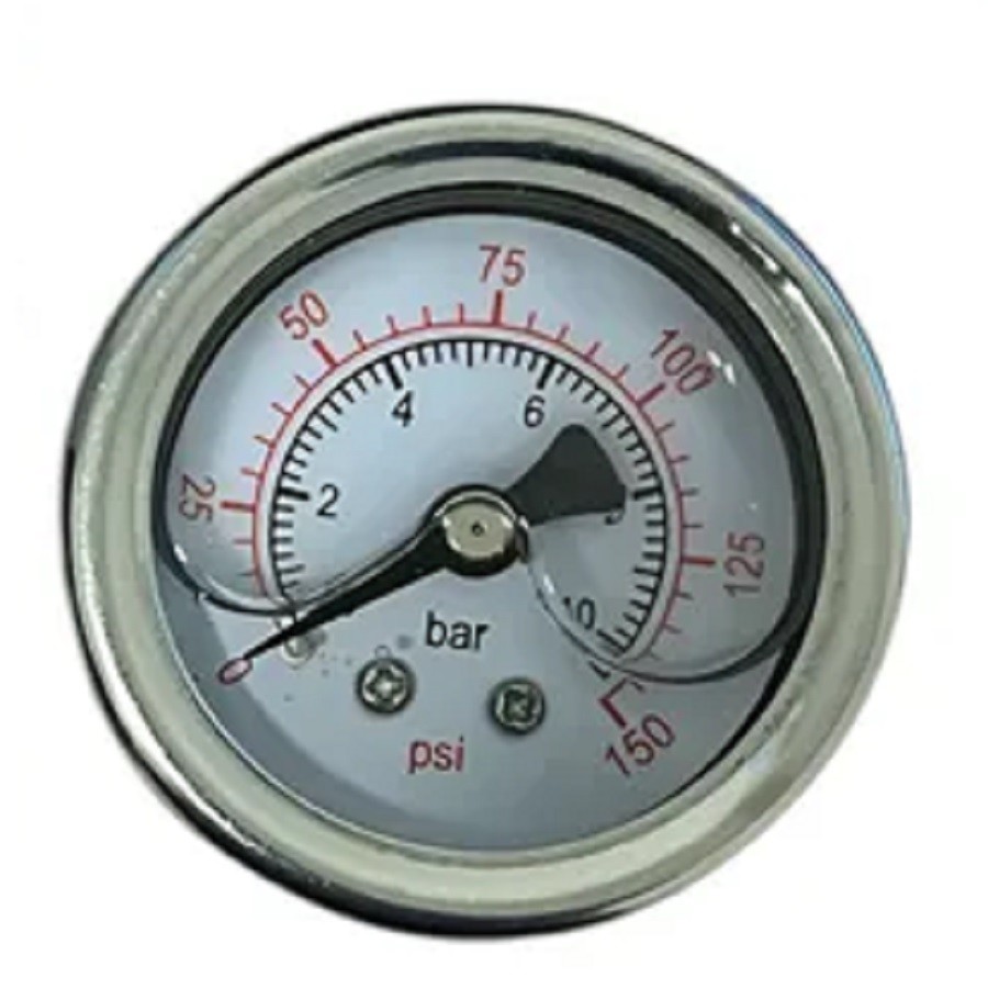Manômetro 40MM Horizontal Glicerina - 1854 Vilubri em Oferta na Shopee
