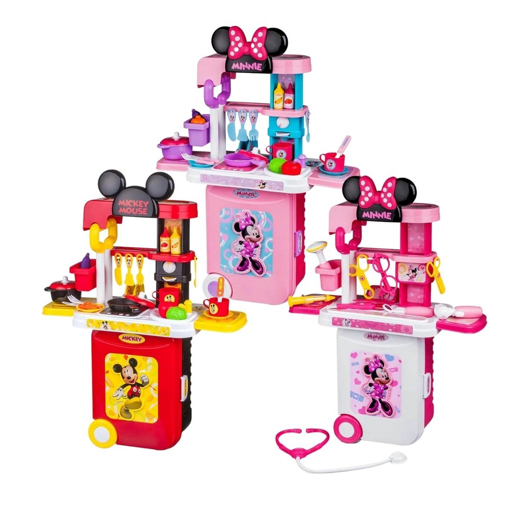Maleta de Viagem Play Set 3 EM 1 Multikids
