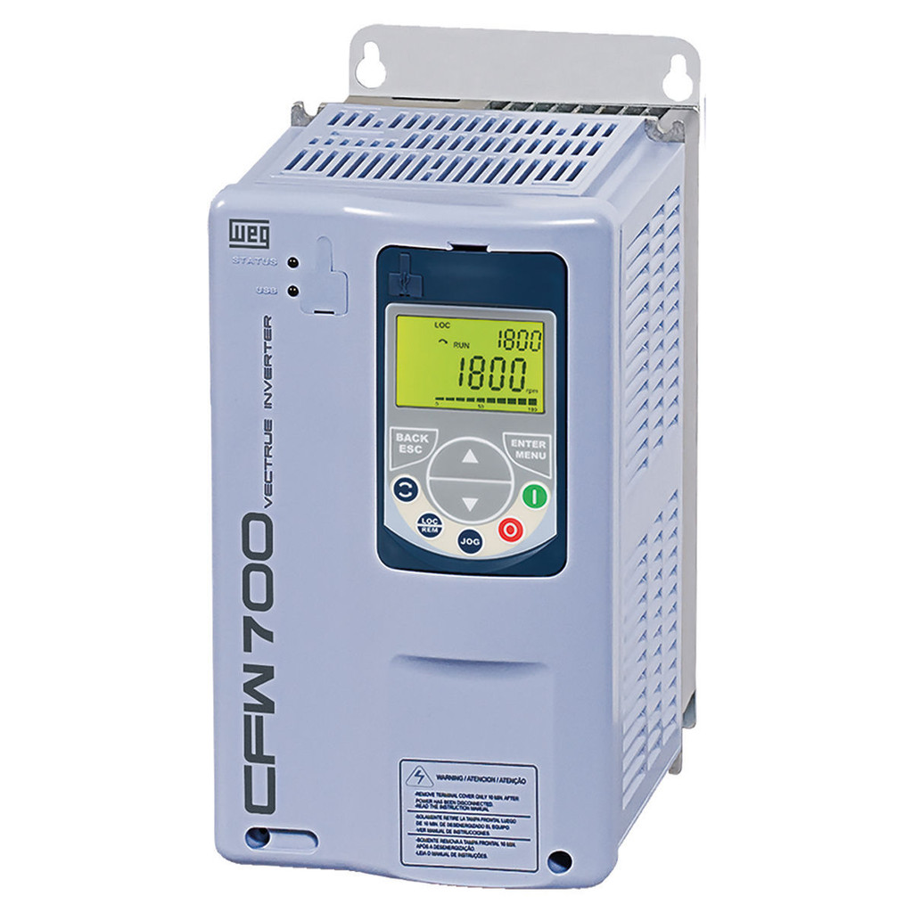 Inversor WEG CFW700A05P0T4DB20 3CV 380/440V WEG
