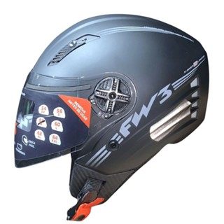 Capacete Aberto com óculos interno FW3 X Open Limited em Oferta na Shopee