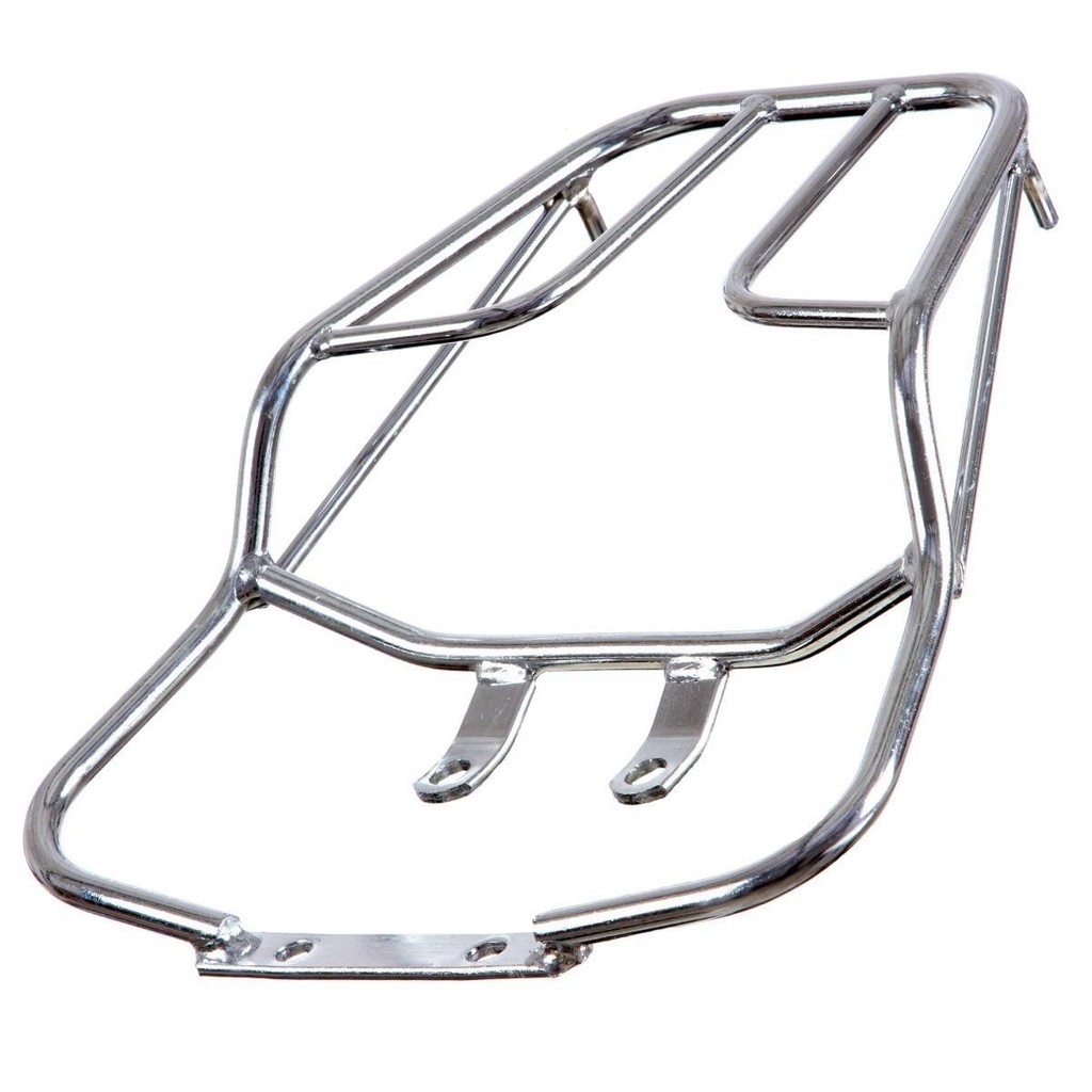 BAGAGEIRO TITAN 150 2009 / FAN 125 2009-13 (PRO TORK) MOD SANSAO CROMA em Oferta na Shopee