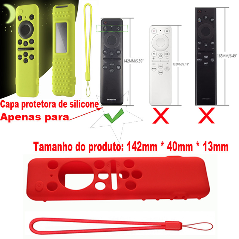 Capa Protetora De Silicone Para Controle Remoto De TV , Samsung BN59-01432A 01432D 01432J 01436B TM2360E