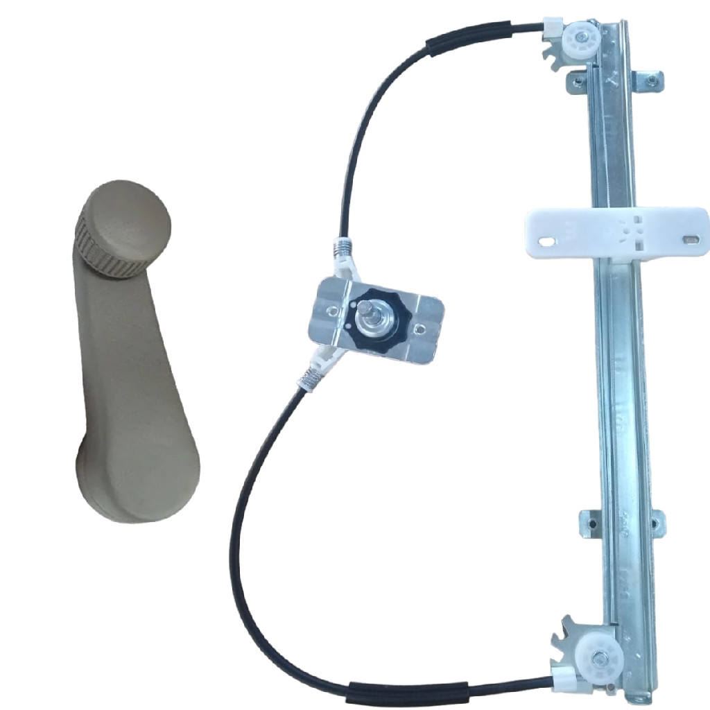 Máquina De Vidro + Manivela Reguladora Vidro Vw Worker Manual Ld  17-210 17-220