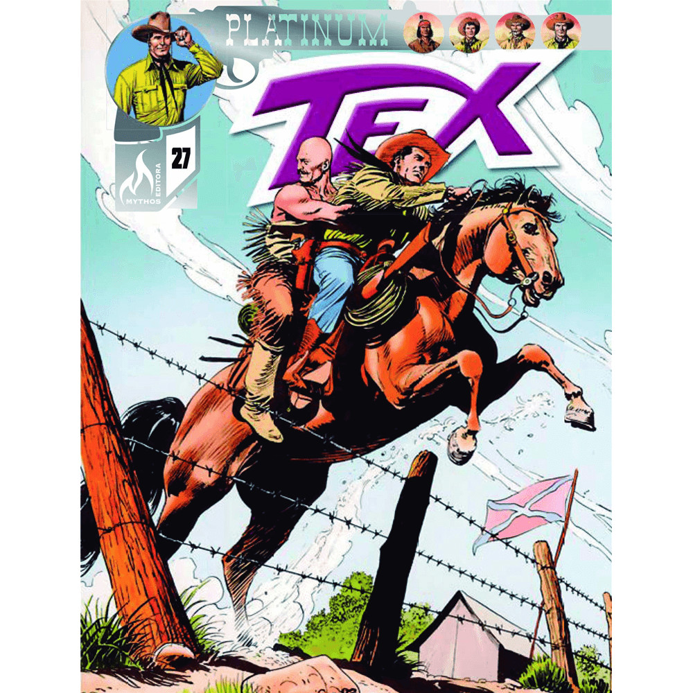 Livro - Tex Platinum Nº 27 - Mythos Editora ISBN 9786587112084