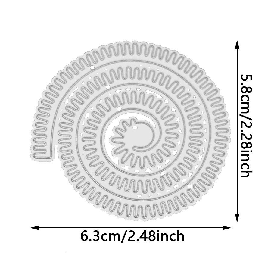 Conjunto de Cortadores de Aço Carbono para Flores, Arte em Papel DIY, Estênceis de Relevo e Gravação, Álbum de Recortes, — imagem 2 de 2