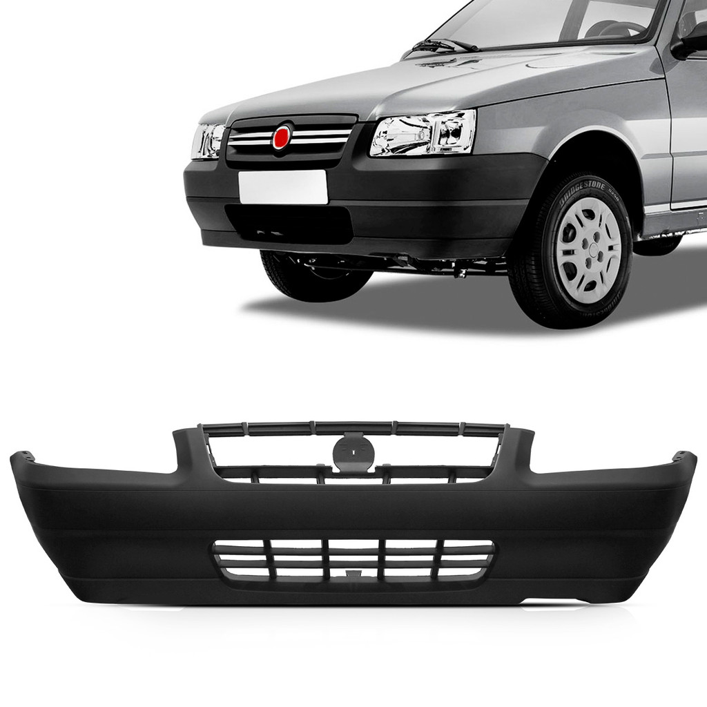 Parachoque Dianteiro Uno 2005 2006 2007 Texturizado em Oferta na Shopee