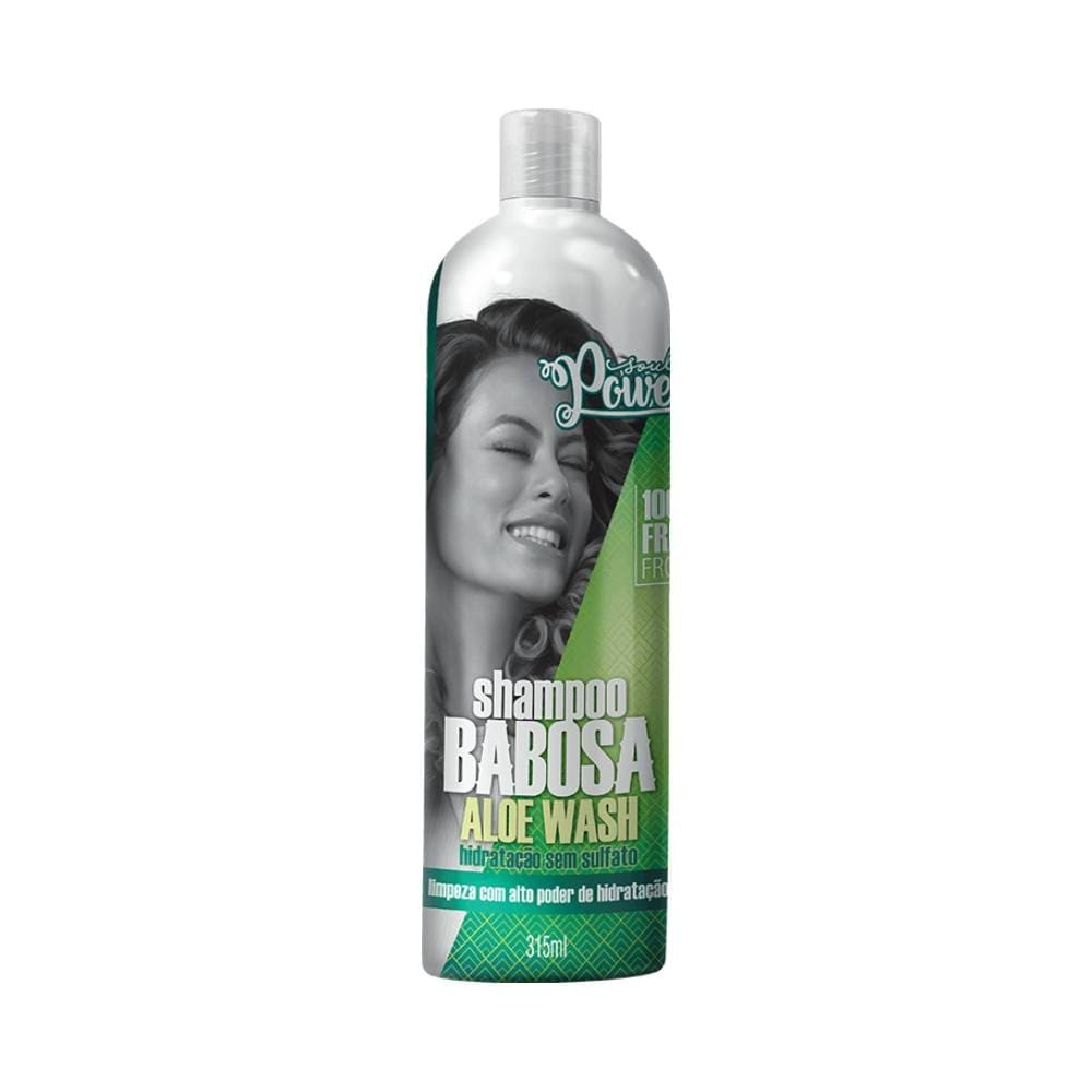 Shampoo Babosa Soul Power Aloe Wash 315ml em Oferta na Shopee