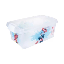 Caixa Avengers Travas Organizadora Multiuso 3,4 L Plasútil