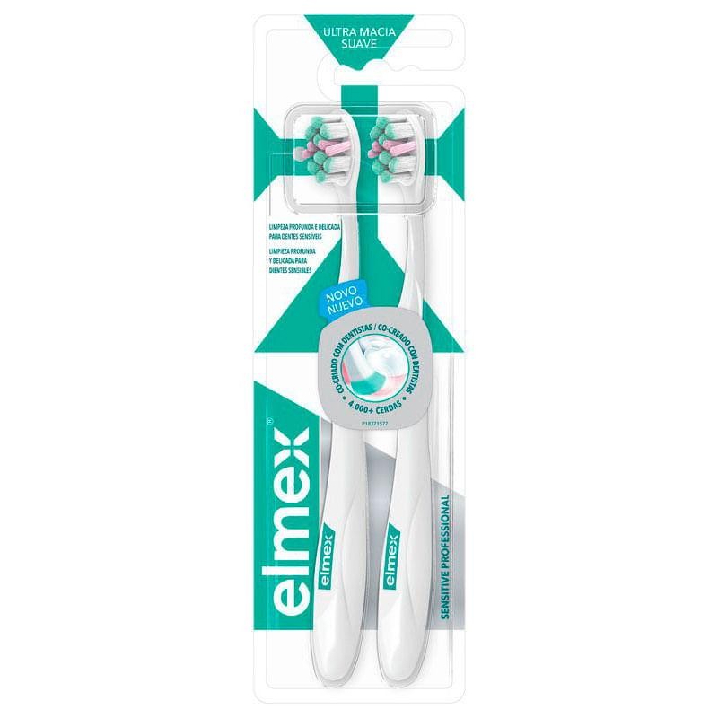 Escova Dental Colgate Elmex Sensitive 2 Unidades