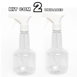 Borrifador Spray 500ml Plástico Reforçado Pulverizador Limpeza e Jardinagem