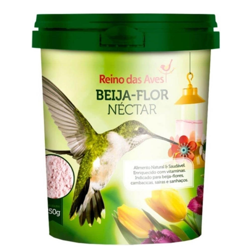 Beija Flor Néctar Pote 250g Reino das Aves