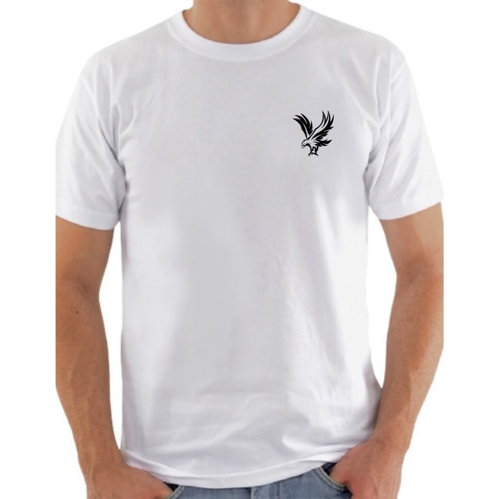 Camiseta Masculina de Aguia Camisa 100% Algodao tendencia basica  laçamento envio já
