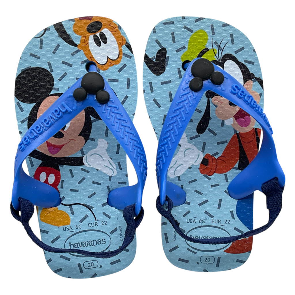 Chinelo Infantil New Baby Disney Classic Mickey Havaianas