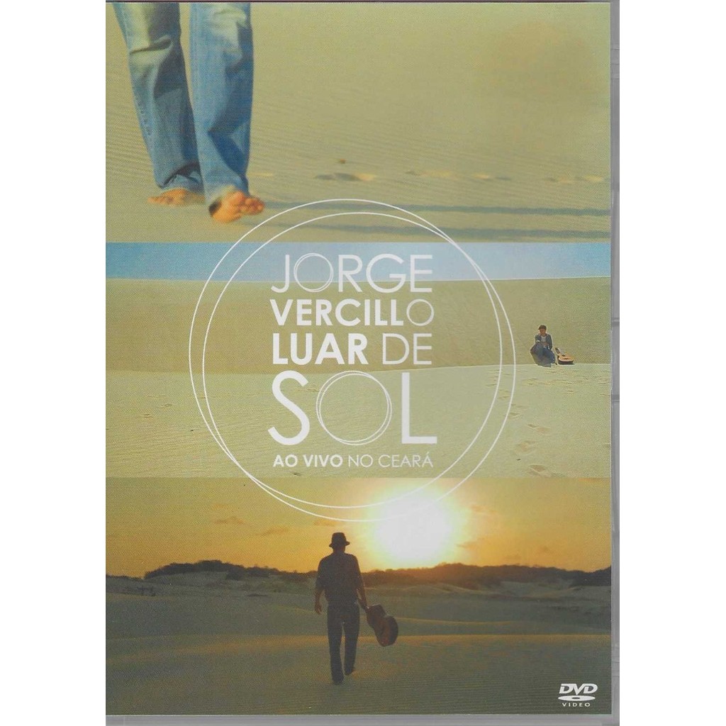 Dvd - Jorge Vercillo Luar De Sol - Ao Vivo No Ceará- Lacrado
