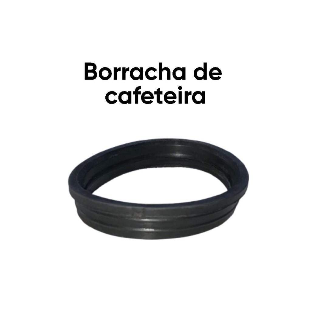 Borracha Cafeteira - Tamanho único para as Cafeteiras em Oferta na Shopee
