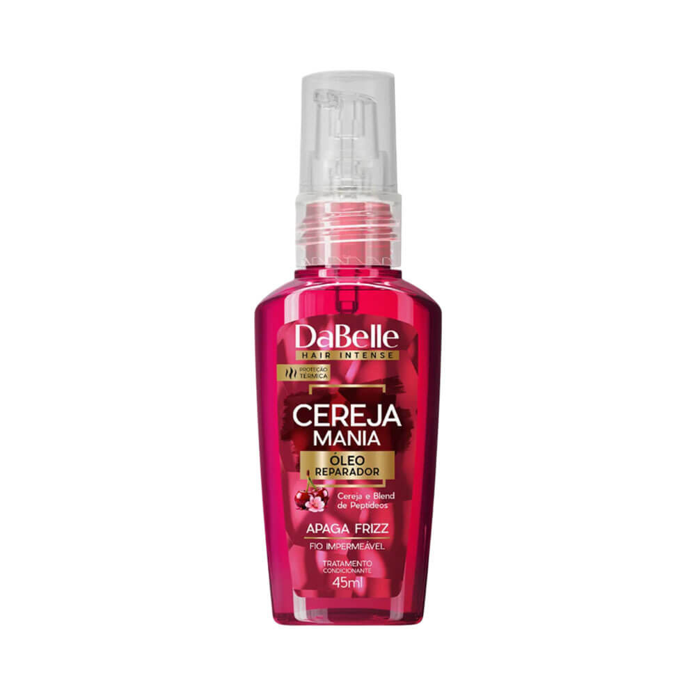 Óleo Capilar Dabelle Cereja Mania 45ml em Oferta na Shopee