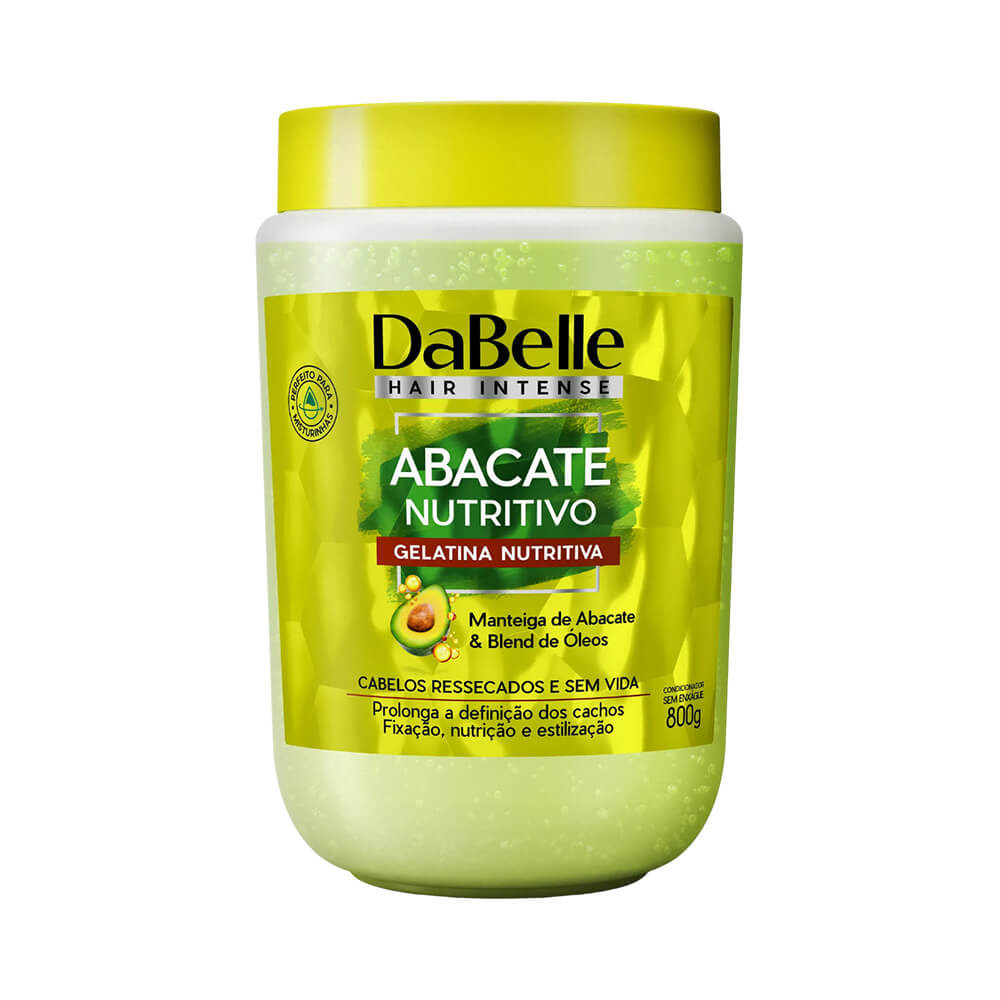 Gelatina Dabelle Abacate Nutritivo 800g