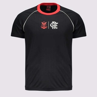Camisa Flamengo Disparar Infantil Preta