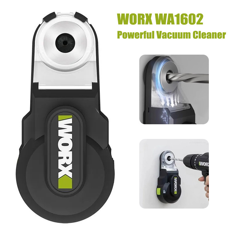 Aspirador De Pó Poderoso WORX WA1602 Coletor De Ferramenta Elétrica Universal Com Cabo De Carregamento Furadeira De Impa