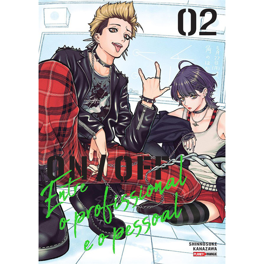 Mangá - Entre O Profissional E O Pessoal - On/Off 02 - Novo/Lacrado - Editora Panini em Oferta na Shopee
