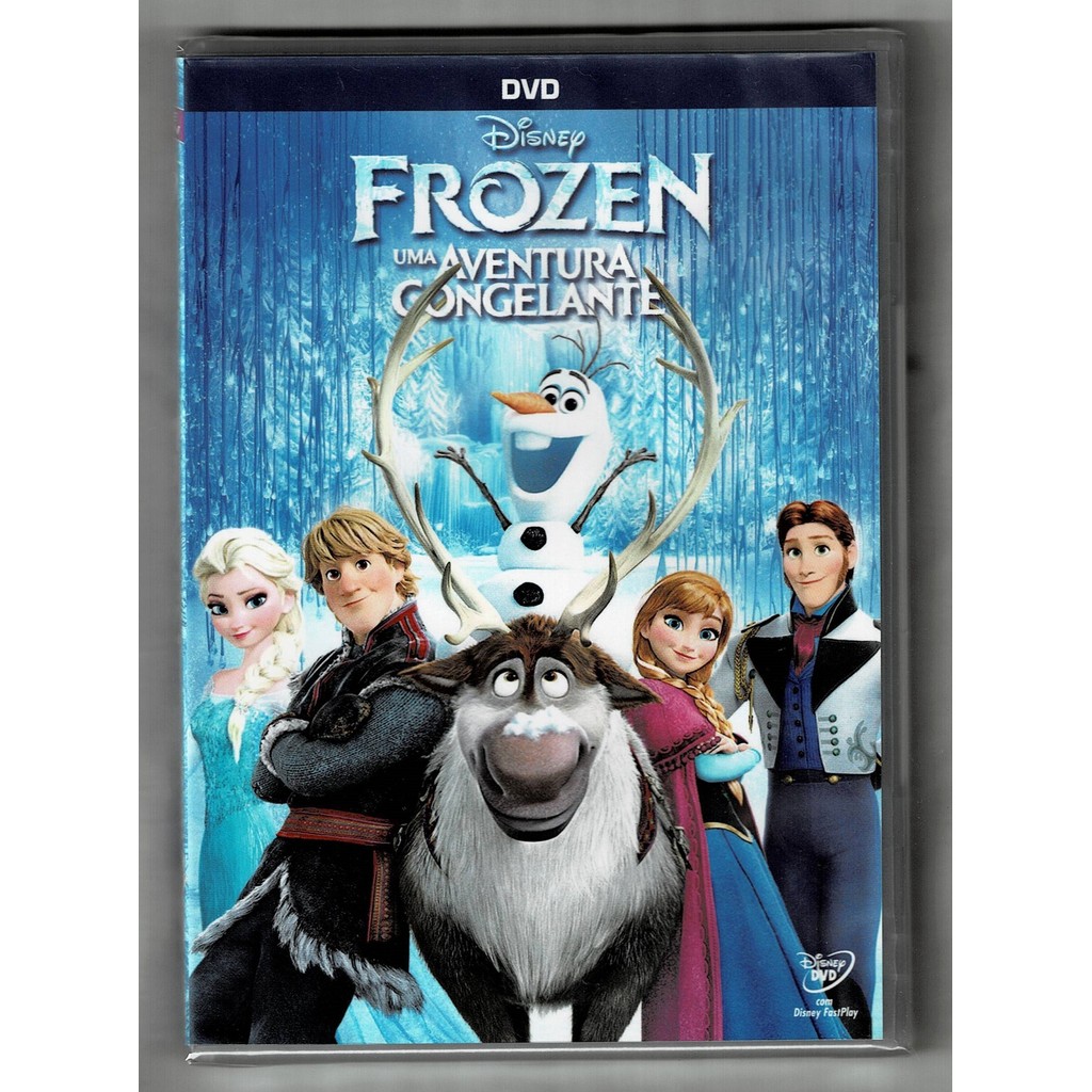 Frozen Uma Aventura Congelante DVD