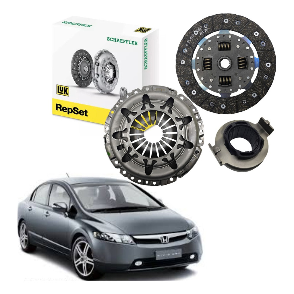 Kit Embreagem Honda New Civic 1.8 2007 2008 2009 A 2011 Original Luk
