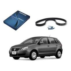 Correia Elastica Alternador Polo 1.6 8v 2007 A 2011