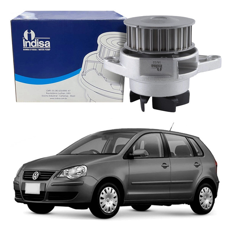 Bomba Dagua Indisa Polo 1.6 8v Ea111 2007 A 2011