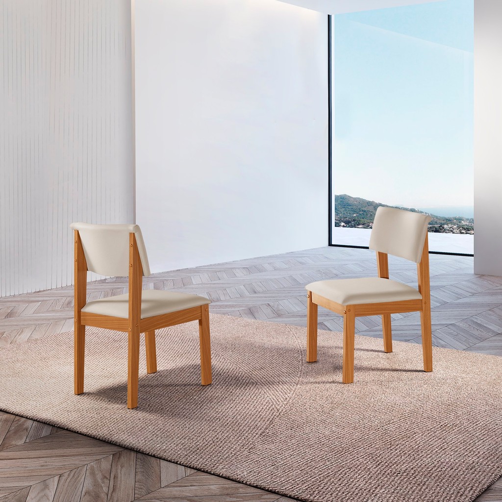 Kit 6 Cadeiras para Sala de Jantar Jade 6 em Oferta na Shopee