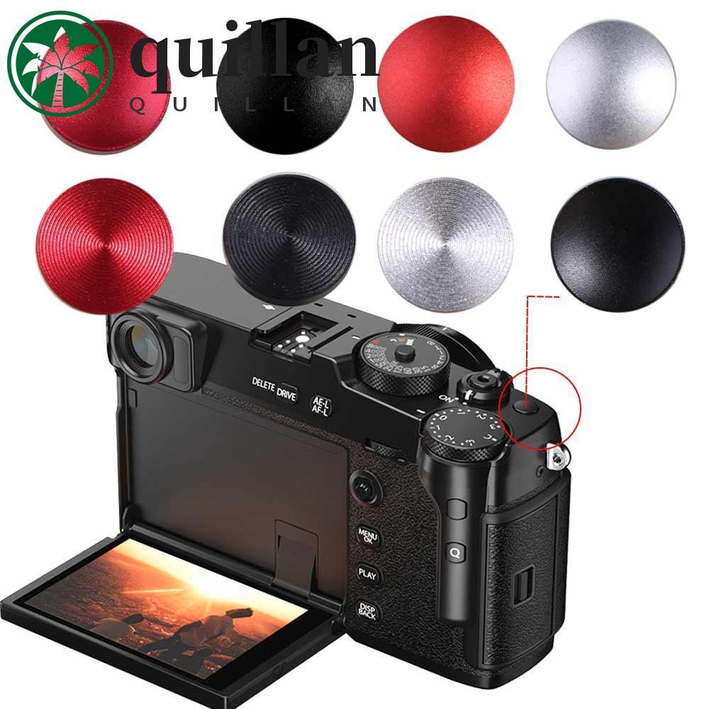 Botão De Liberação Do Obturador QUILLAN , De Câmera SLR DSLR Côncavo Convexo Plano , Gatilhos Macios De Metal