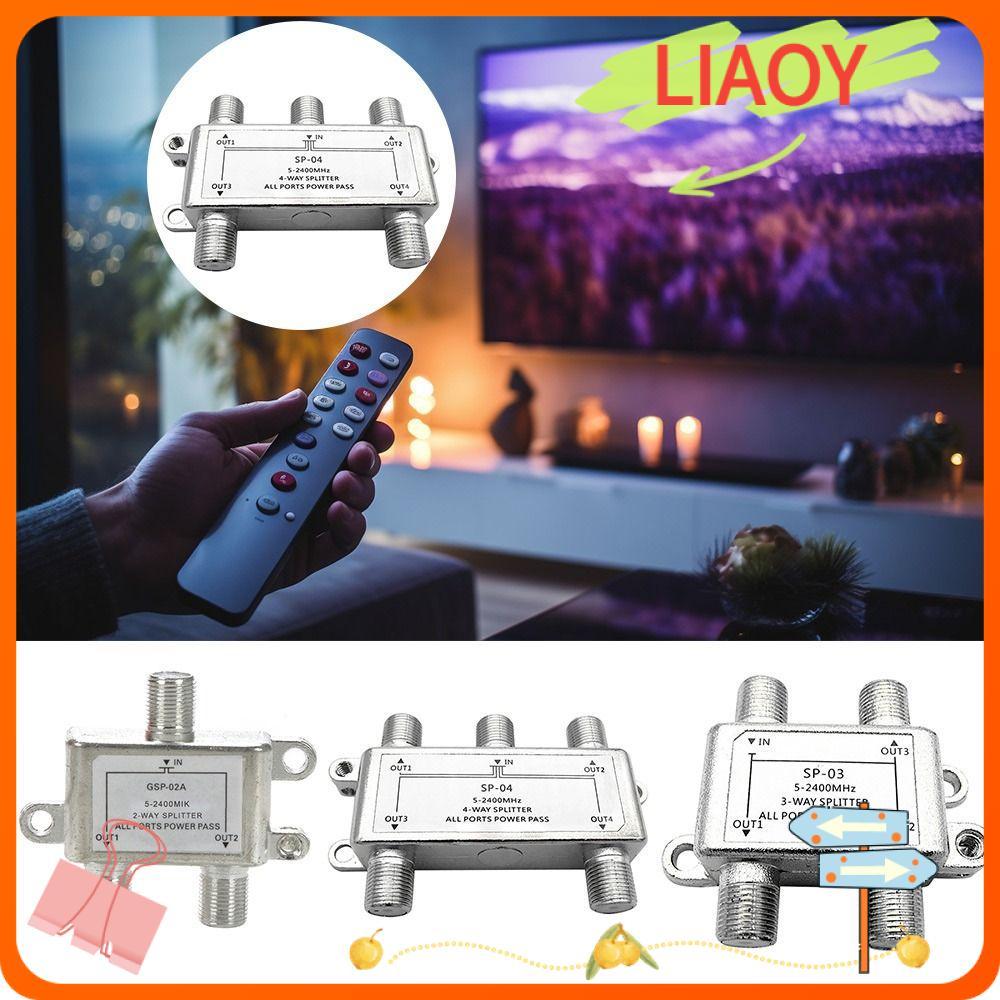 Divisor De Satélite De Antena De TV LIAOYING , Distribuidor De Receptor De Sinal A Cabo Coaxial