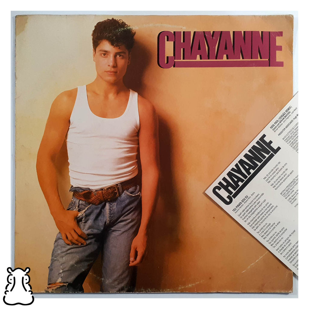LP Chayanne - Teu Pirata Sou Eu - Vinil 1988 Encarte - Hm