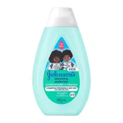 Condicionador e Máscara Infantil Johnson's Cabelo Crespo Blackinho Poderoso 380ml